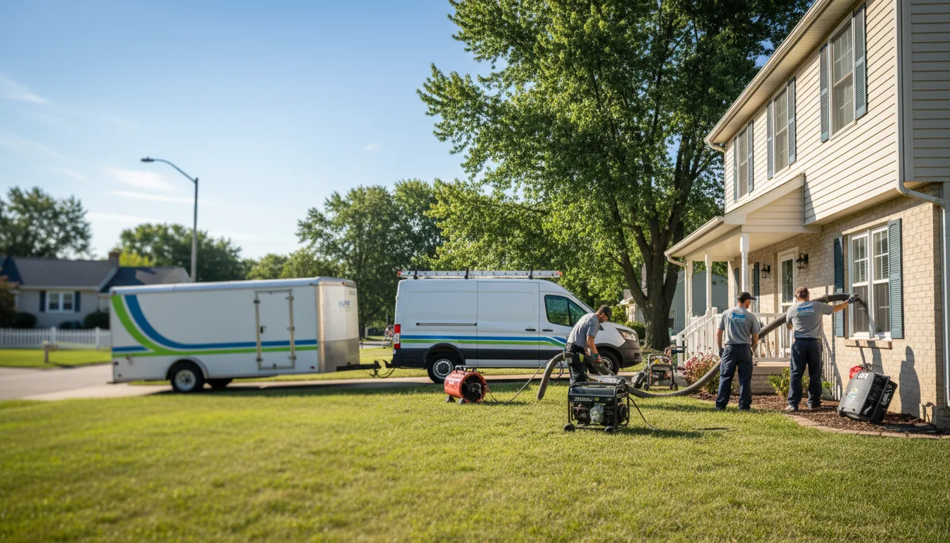 Flooded Basement Restoration And Cleanup With Repair in Big Arm, MT near me